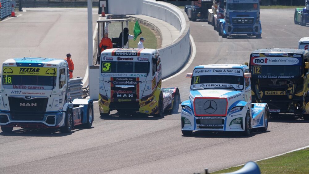 Powell's Motorsport: A First Place Truck Racing Finish - CameraMatics